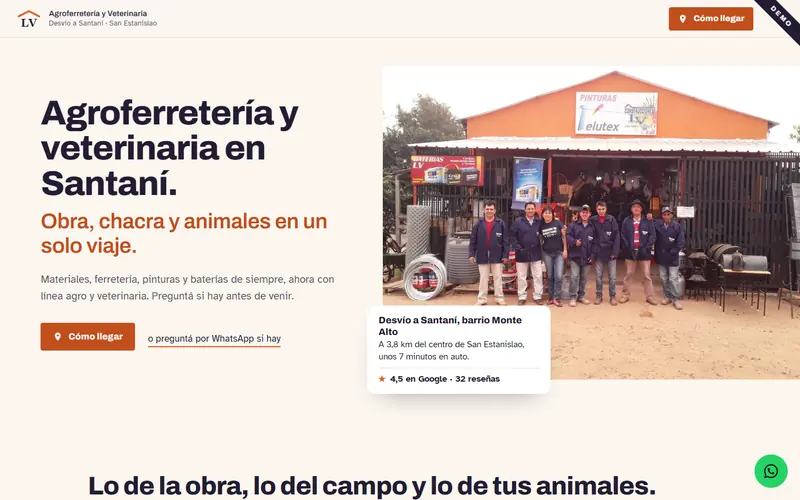 Agroferretería LV demo