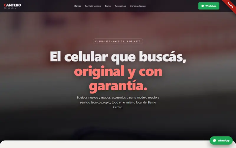 Cantero Cell demo