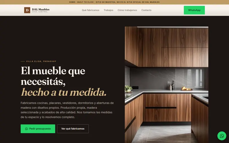 DAL Muebles demo