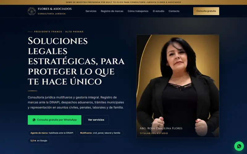 Flores & Asociados demo