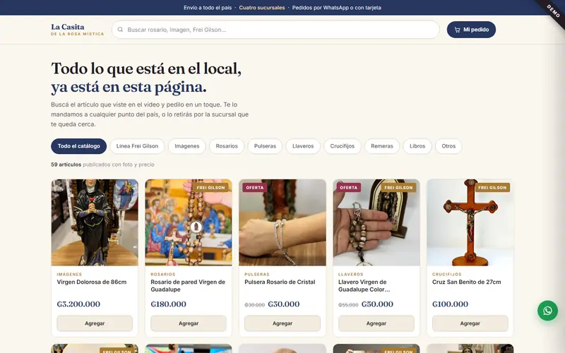La Casita de la Rosa Mística demo
