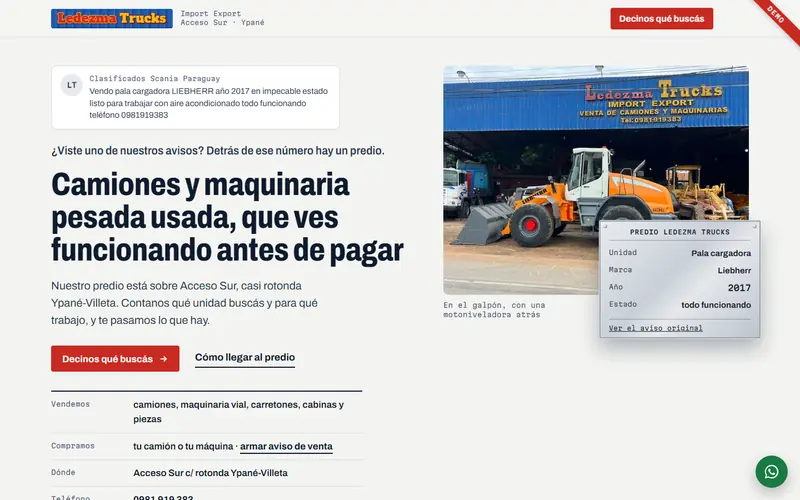 Ledezma Trucks demo