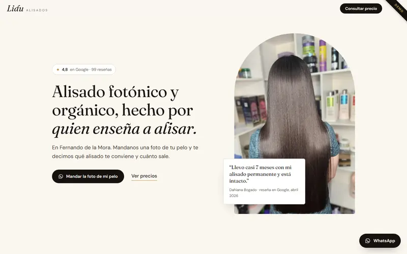 Lidu Alisados demo