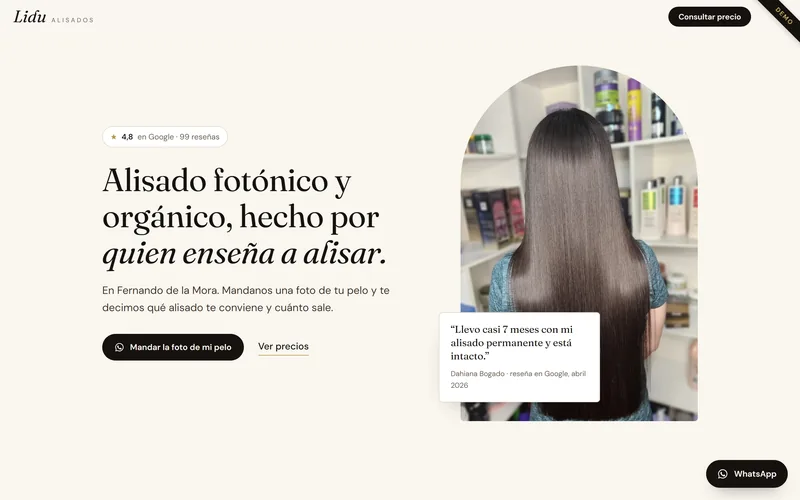Lidu Alisados demo