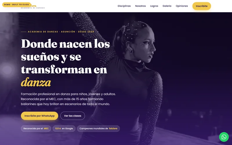 Academia de Danzas Lizza Jara demo