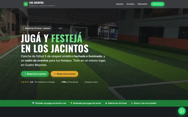 Complejo Los Jacintos demo