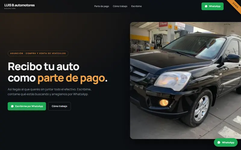 LUIS B. Automotores demo