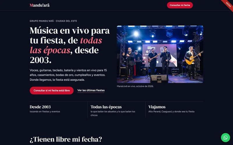Grupo Mandu'arã demo