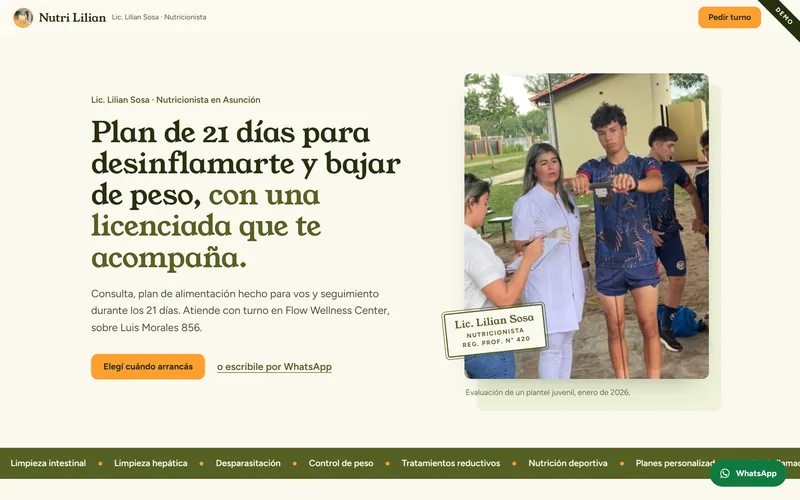 Nutri Lilian demo