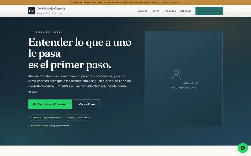 Dr. Orlando Olmedo demo