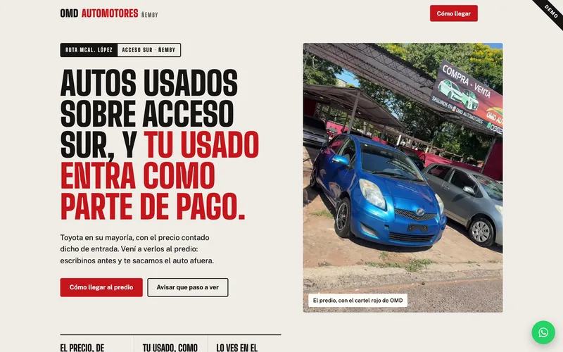OMD Automotores demo