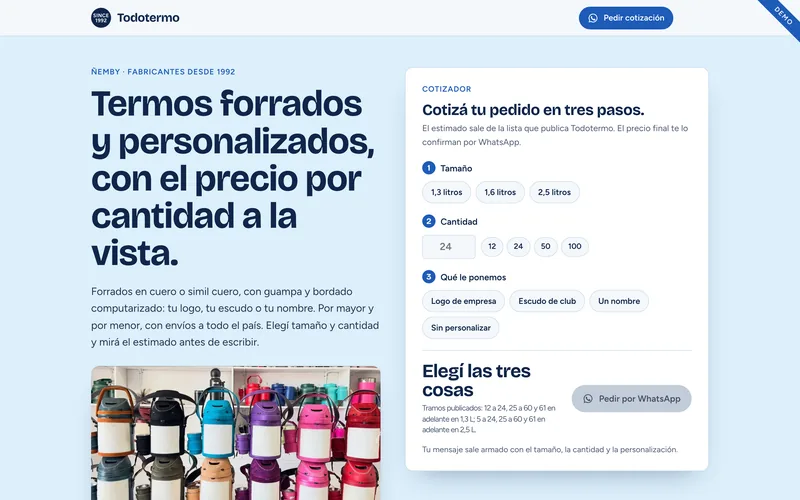 Todotermo demo