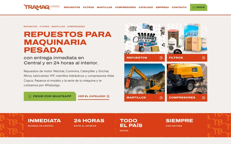 TRAMAQ website