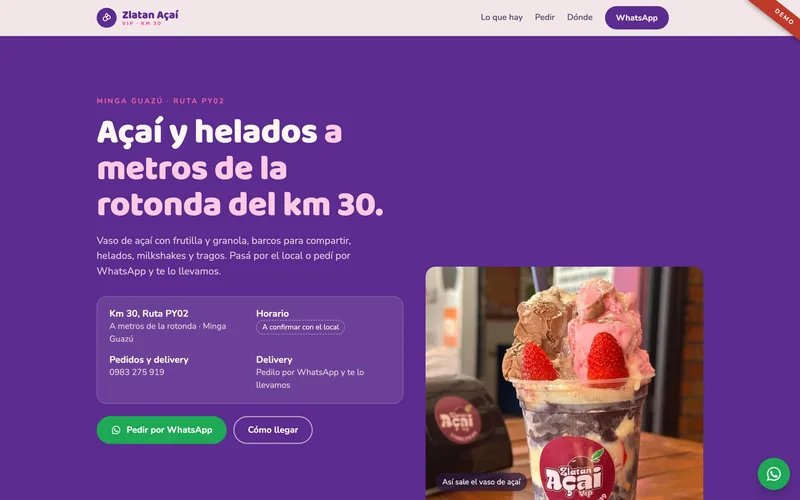 Zlatan Açaí Vip demo